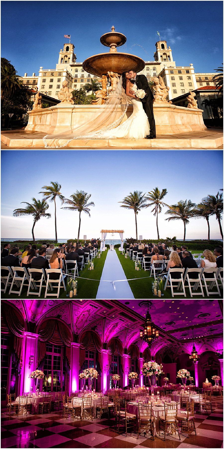 Amazing Beach Wedding Venues Married in Palm Beach