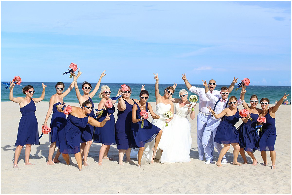 Beach Wedding | Palm Beach, FL | Married in Palm Beach | www.marriedinpalmbeach.com | Krystal Zaskey Photography