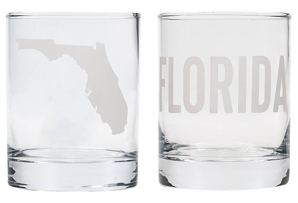 Florida Rocks Glasses | Perfect Palm Beach Themed Gifts | West Palm Beach Gift Ideas | Palm Beach, FL | Married in Palm Beach | www.marriedinpalmbeach.com | Quinn at Grandview Public Market