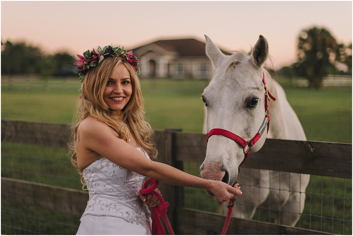 Palm Beach Wedding Horse_Robert Madrid Photography