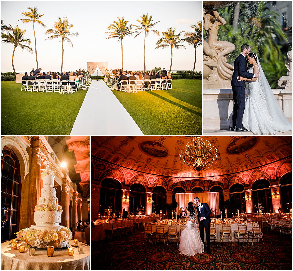 Gorgeous Oceanfront Wedding at Breakers Palm Beach | Married in Palm Beach | www.marriedinpalmbeach.com | Just Glam Events | Fersobe Foto Film