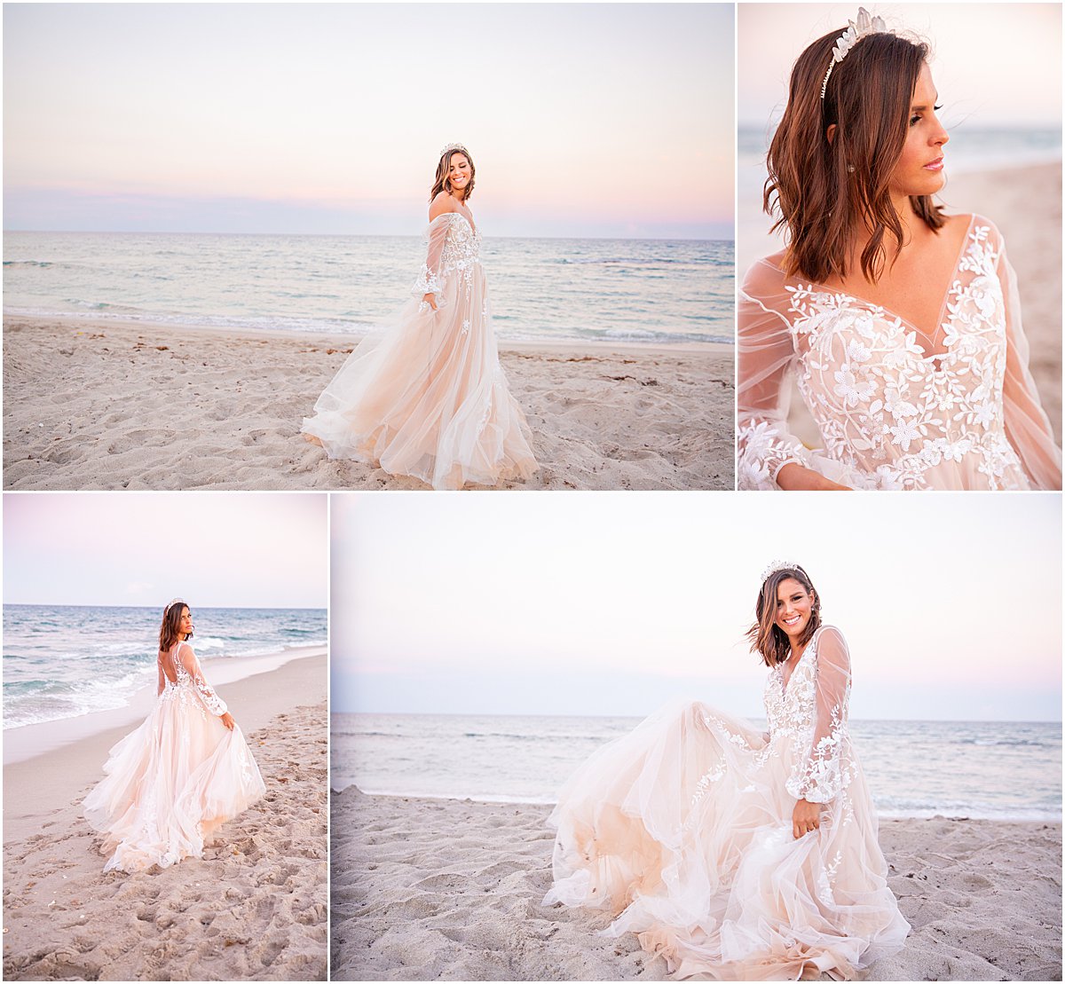 Tropical Chic Beach Wedding | Marriott Singer Island | Palm Beach, FL | Married in Palm Beach | www.marriedinpalmbeach.com | Krystal Zaskey Photography