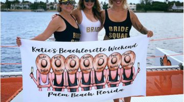 Palm Beach Bachelorette Party Ideas | Hakuna Matata Cruise | West Palm Beach, FL | Married in Palm Beach | www.marriedinpalmbeach.com