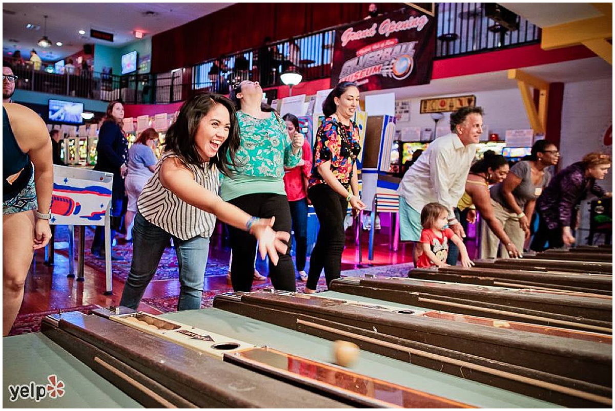 Bachelorette Party Ideas | West Palm Beach, FL | Married in Palm Beach | www.marriedinpalmbeach.com | Silverball Pinball Museum