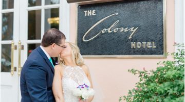 Beautiful Teal and Purple Wedding | The Colony Hotel | Married in Palm Beach | www.marriedinpalmbeach.com | Martin and Gloria Photos