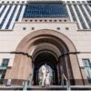 Couple outside the Palm Beach County Courthouse after getting married