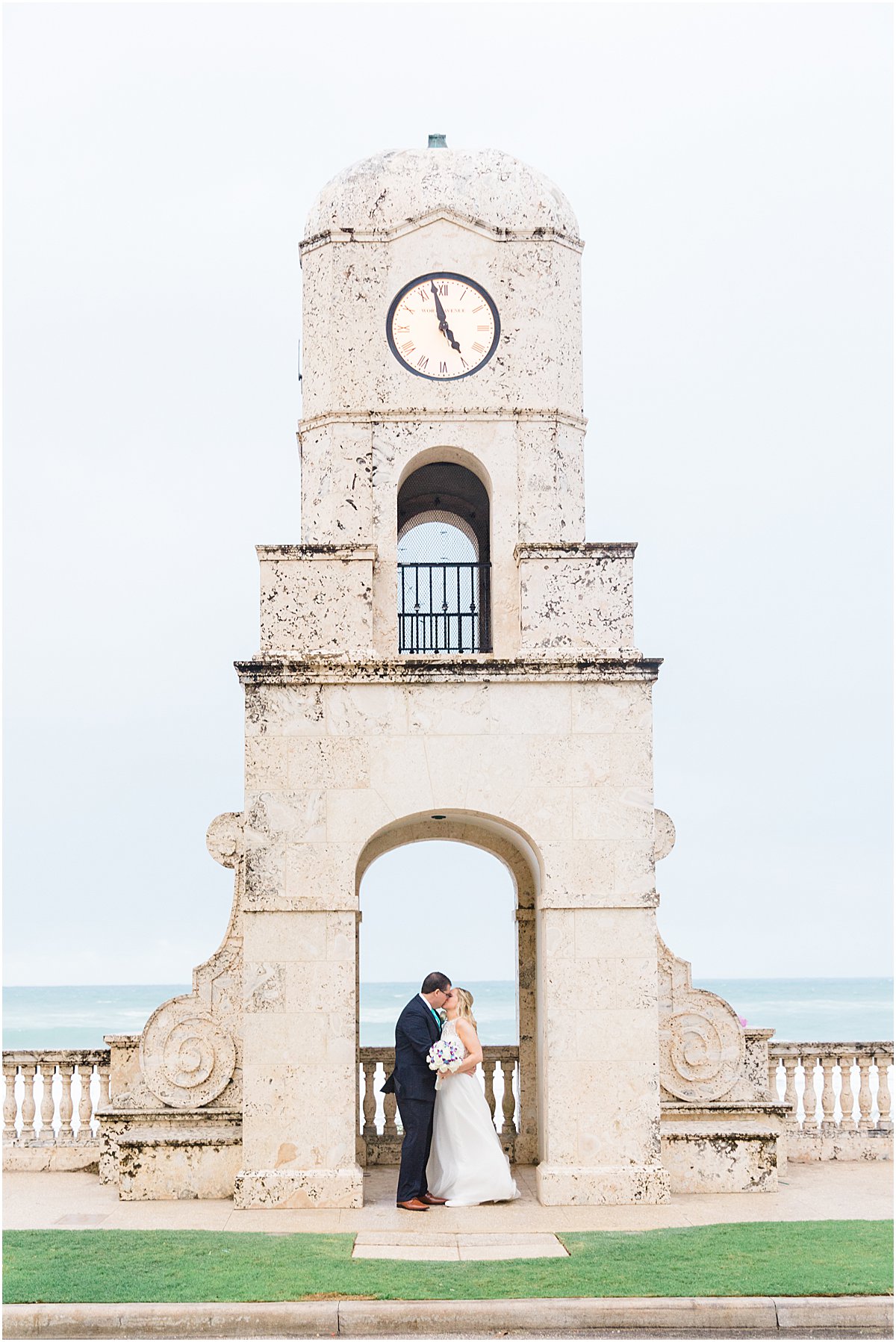 Worth Avenue Clock Tower | The Colony Hotel | Married in Palm Beach | www.marriedinpalmbeach.com | Martin and Gloria Photos