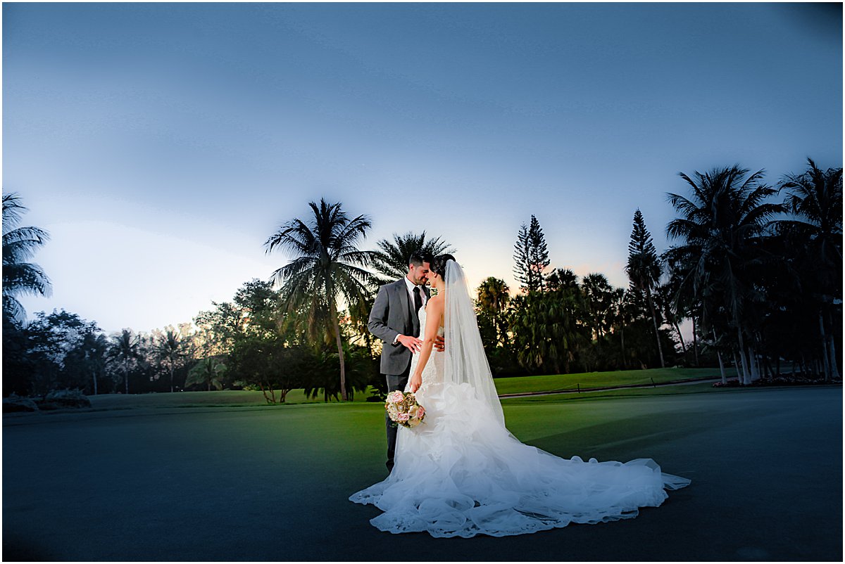 Elegant Blush and Crimson Wedding | Deer Creek Country Club | Boca Raton, FL | Married in Palm Beach | www.marriedinpalmbeach.com | Flavio Studios