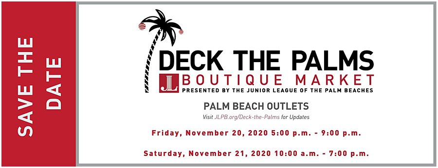Junior League of the Palm Beaches | Deck the Palms | Palm Beach, FL | Married in Palm Beach | www.marriedinpalmbeach.com