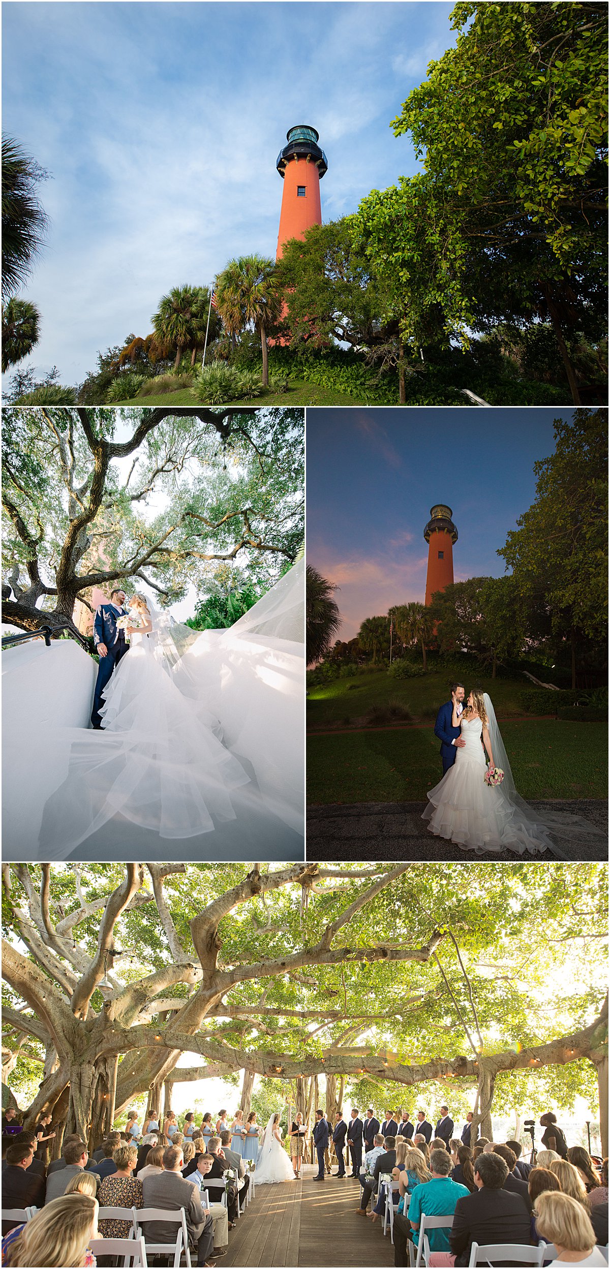 Jupiter Lighthouse | Top Palm Beach Wedding Venue | Married in Palm Beach | www.marriedinpalmbeach.com | Captured Beauty Photography