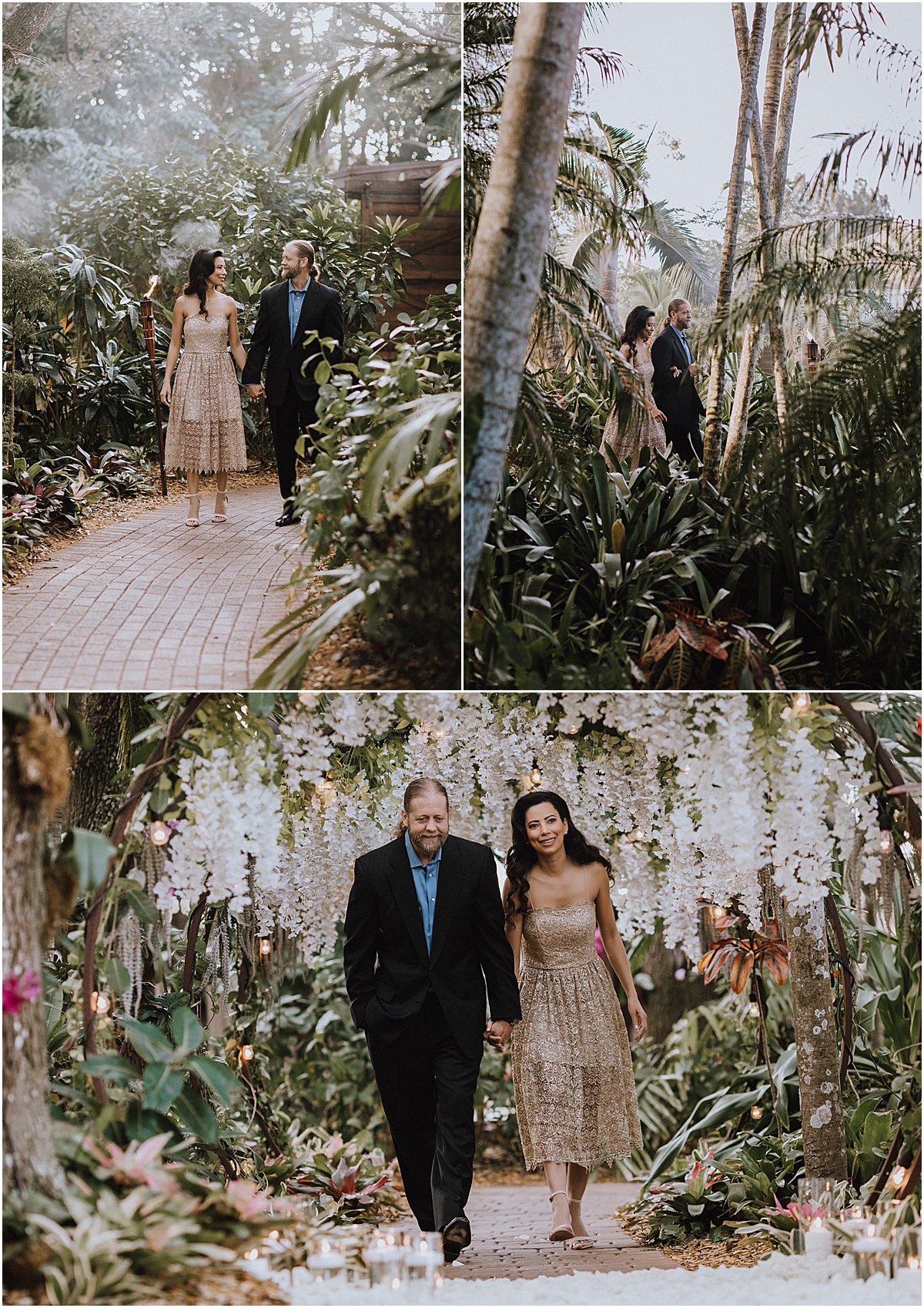 Wedding Proposal | Living Sculpture Sanctuary | Palm Beach Florida | Married in Palm Beach | www.marriedinpalmbeach.com | Cheryl and Jay Photography