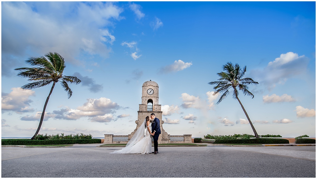 Epic Wedding Photo Contest | Worth Ave Clocktower | Palm Beach, FL | Married in Palm Beach | www.marriedinpalmbeach.com | Yolanda Hill Photography