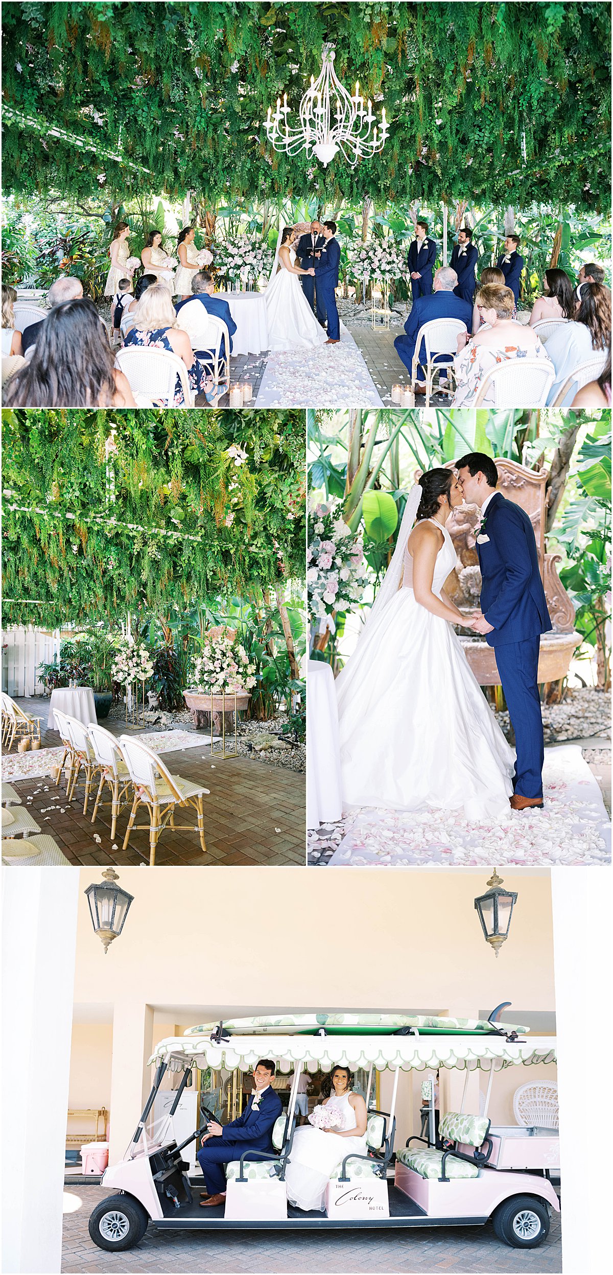 Stunning Micro Wedding | The Colony Hotel | Married in Palm Beach | www.marriedinpalmbeach.com | Shea Christine Photography