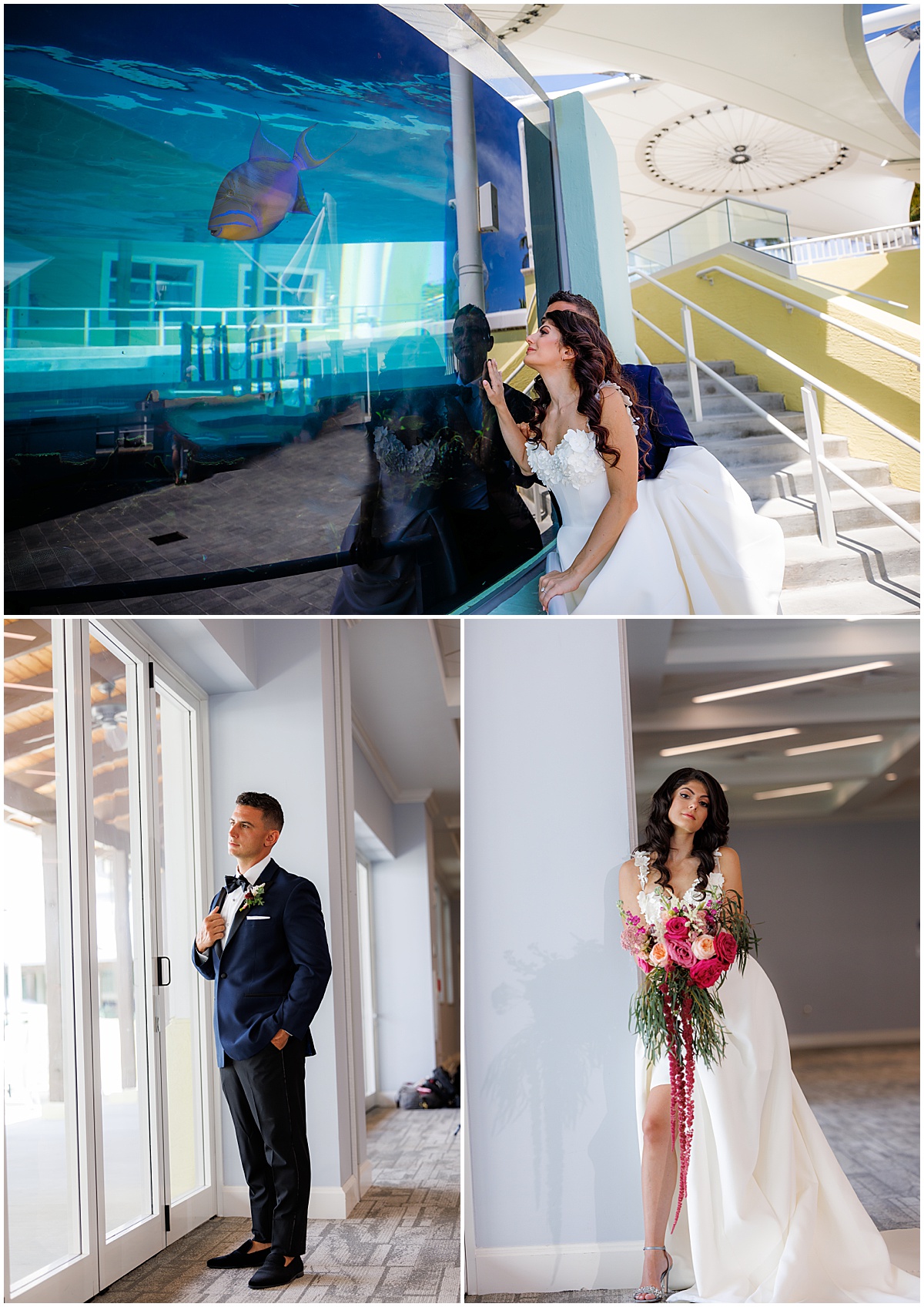 Unique Wedding Venue | Loggerhead MarineLife Center | Juno Beach, FL | Married in Palm Beach | www.marriedinpalmbeach.com | Rosina DiBello Photography Studio