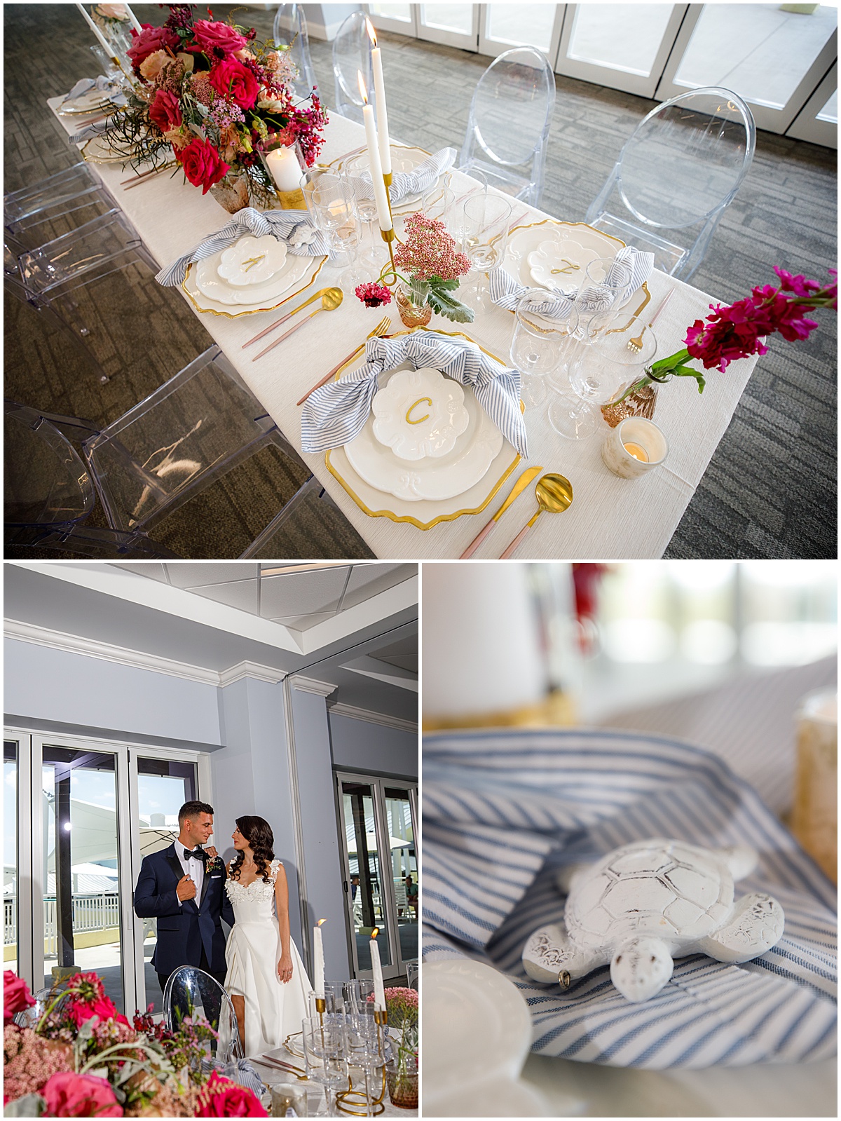 Unique Wedding Venue | Loggerhead MarineLife Center | Juno Beach, FL | Married in Palm Beach | www.marriedinpalmbeach.com | Rosina DiBello Photography Studio