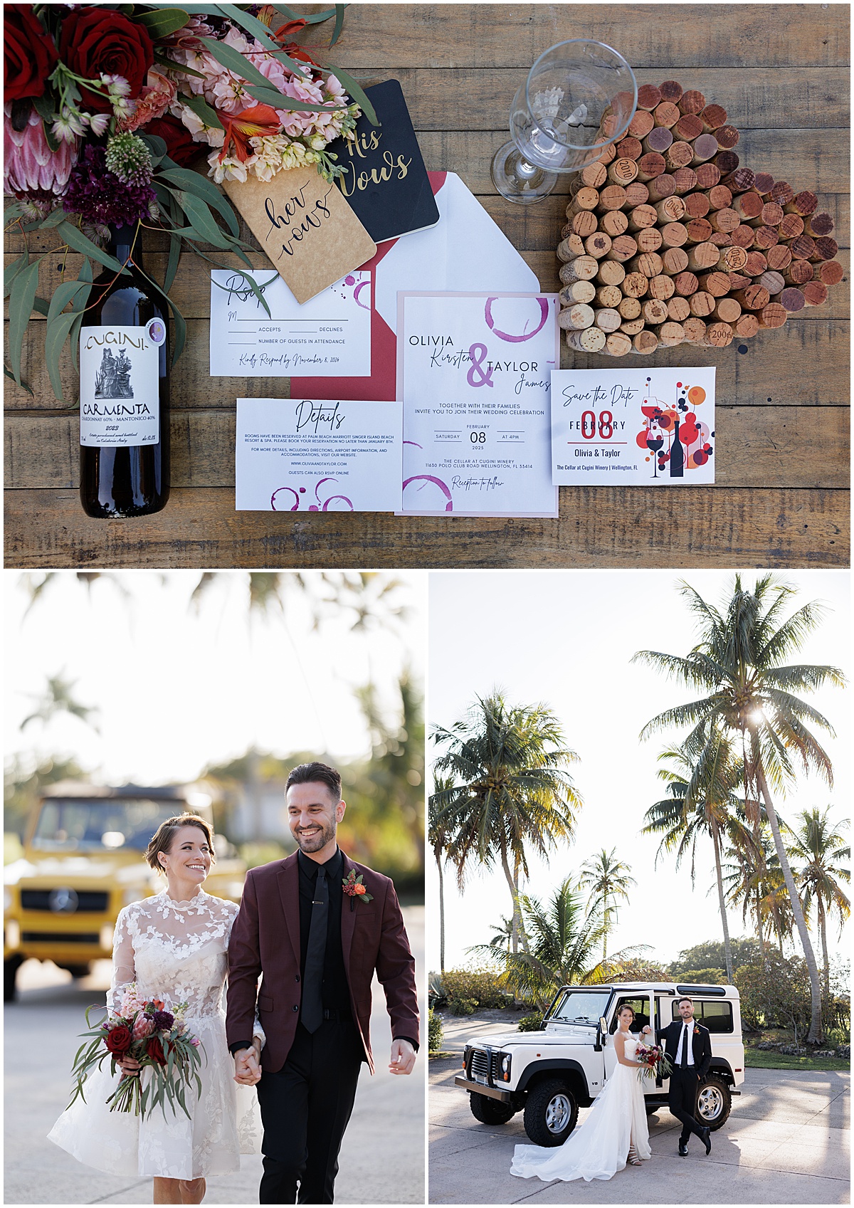 Cugini Winery Wedding | West Palm Beach, FL | Married in Palm Beach | www.marriedinpalmbeach.com | Nine One Four Photo and Film