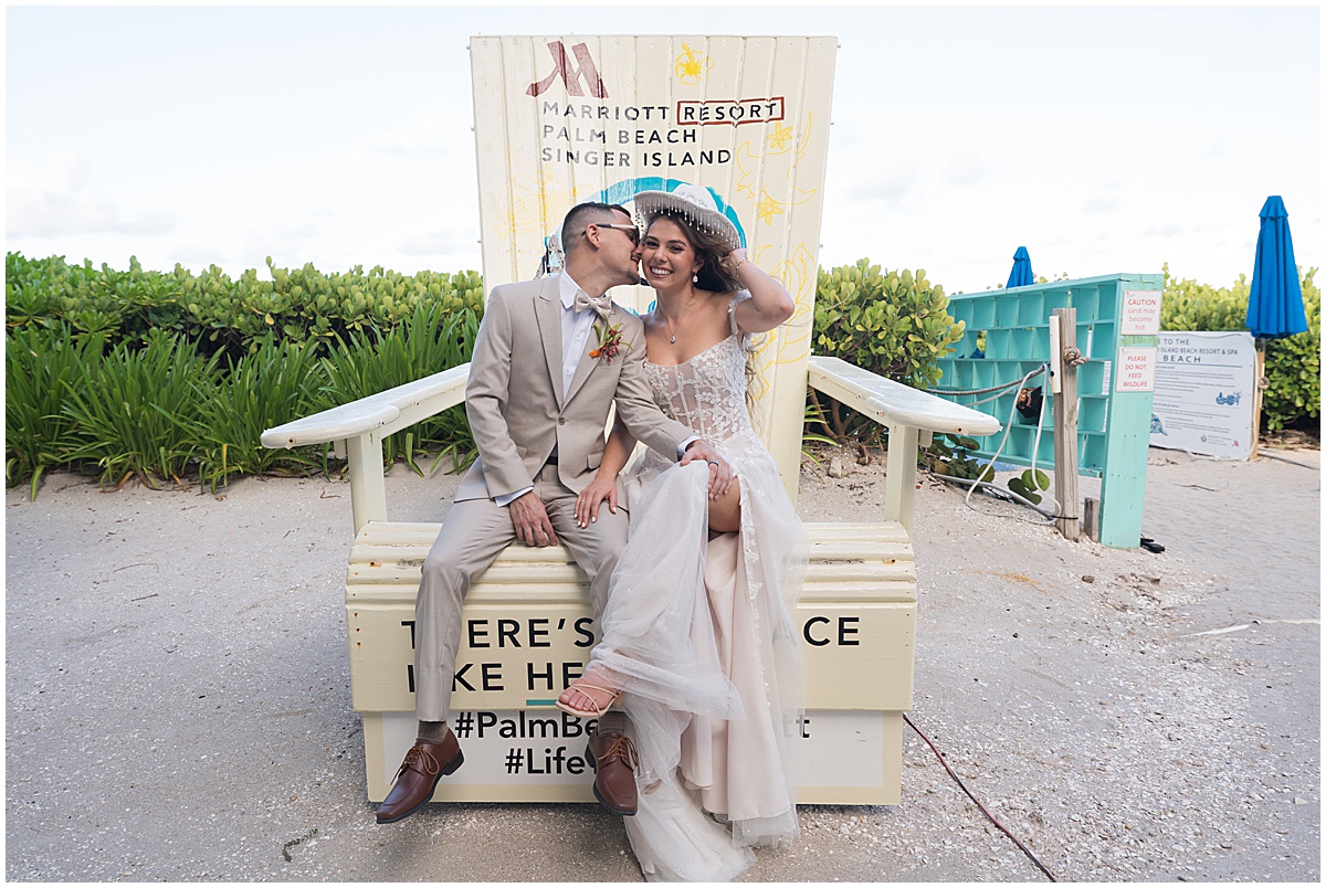90s Inspired Wedding Details | Marriott Singer Island | West Palm Beach, FL | Married in Palm Beach | www.marriedinpalmbeach.com | Organic Moments Photography