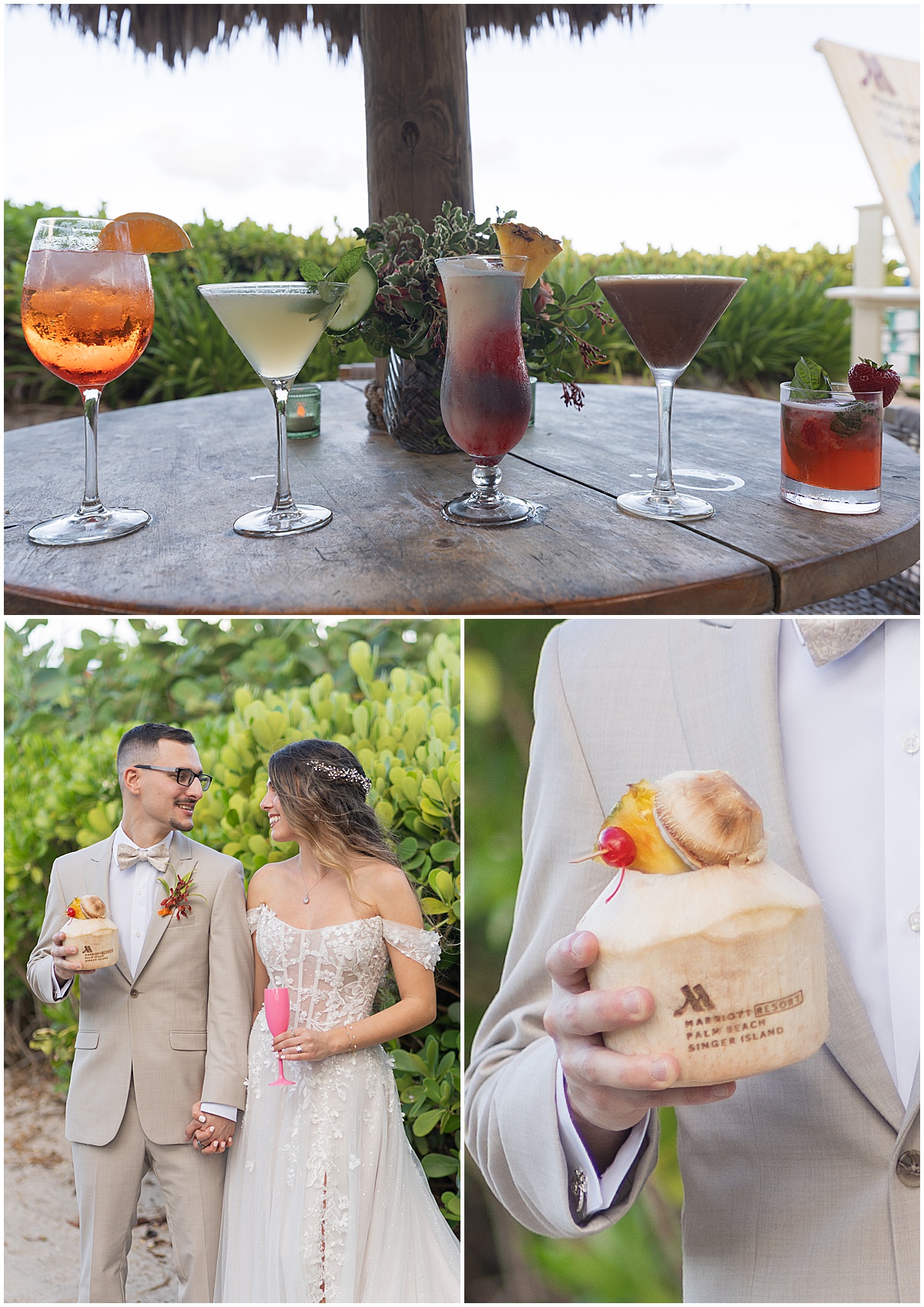 90s Inspired Wedding Details | Marriott Singer Island | West Palm Beach, FL | Married in Palm Beach | www.marriedinpalmbeach.com | Organic Moments Photography