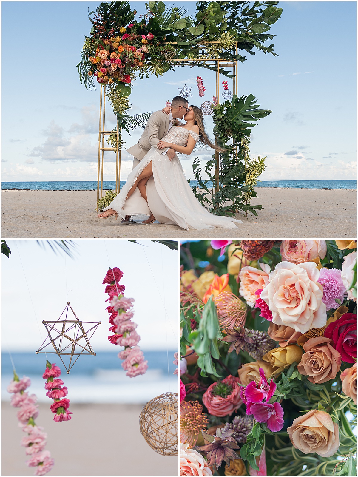 90s Inspired Wedding Details | Marriott Singer Island | West Palm Beach, FL | Married in Palm Beach | www.marriedinpalmbeach.com | Organic Moments Photography