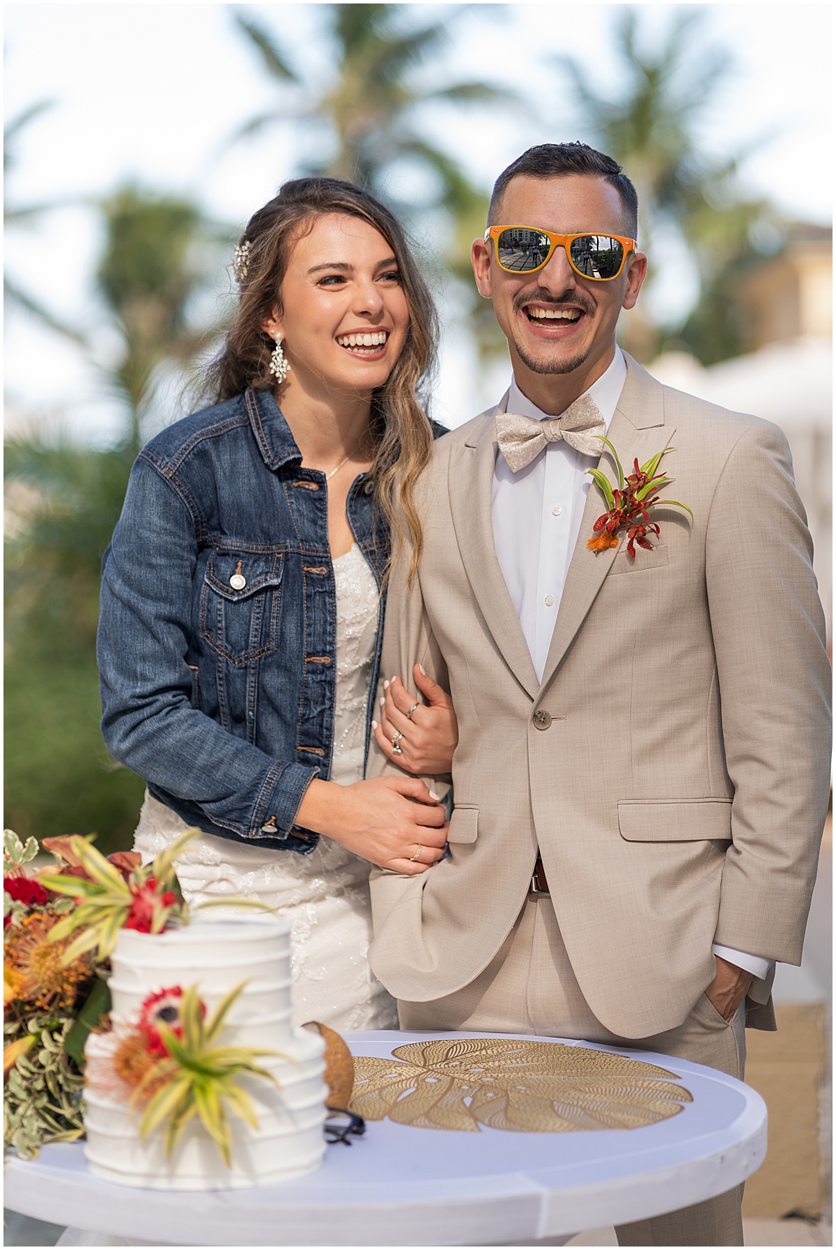 90s Inspired Wedding Details | Marriott Singer Island | West Palm Beach, FL | Married in Palm Beach | www.marriedinpalmbeach.com | Organic Moments Photography