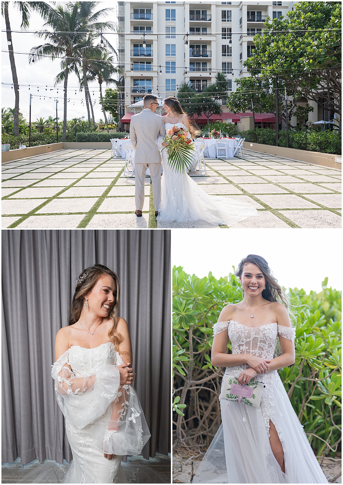 90s Inspired Wedding Details | Marriott Singer Island | West Palm Beach, FL | Married in Palm Beach | www.marriedinpalmbeach.com | Organic Moments Photography